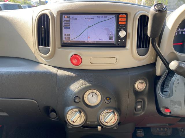 キューブ 15X スマートキー プッシュスタート ETC ナビ 地デジTV 取説 記録簿(10枚目)