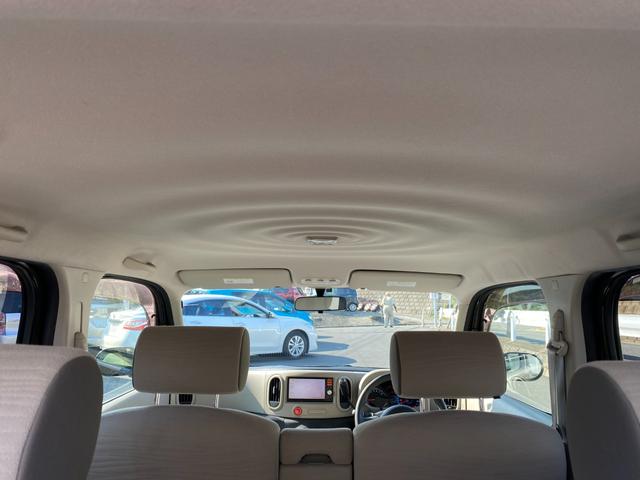 キューブ 15X スマートキー プッシュスタート ETC ナビ 地デジTV 取説 記録簿(12枚目)