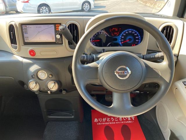 キューブ 15X スマートキー プッシュスタート ETC ナビ 地デジTV 取説 記録簿(16枚目)