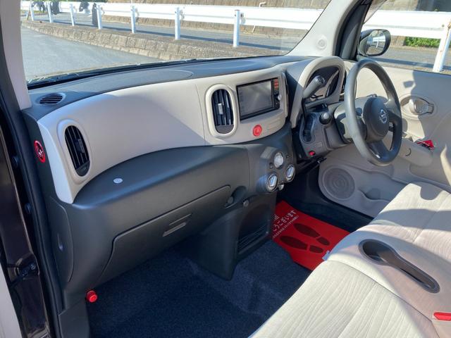 キューブ 15X スマートキー プッシュスタート ETC ナビ 地デジTV 取説 記録簿(34枚目)