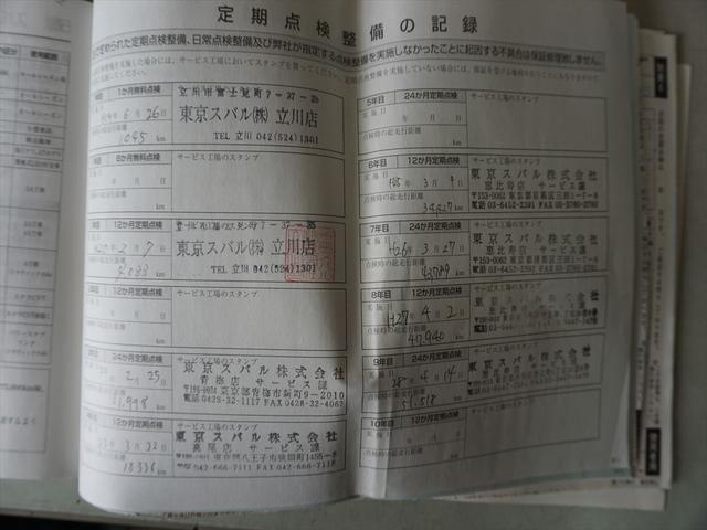 １．５ｉスペシャル　取説保証書　キーレス　スペアキー禁煙車　２４カ月点検記録簿７枚　１２カ月点検記録簿５枚　ナビテレビ　ＥＴＣ　１７インチアルミ(46枚目)