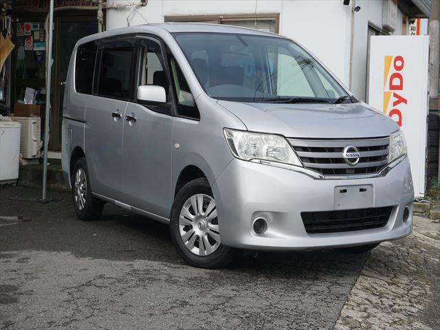 セレナ 　福祉車両チェアキャブスロープ車いす２名　２列目電動ウィンチ　３列目後退防止ベルト　オートステップ　左パワードア　禁煙車　取説　保証書　インテリジェントキー　ワンオーナー　リヤエアコン　１年保証（6枚目）