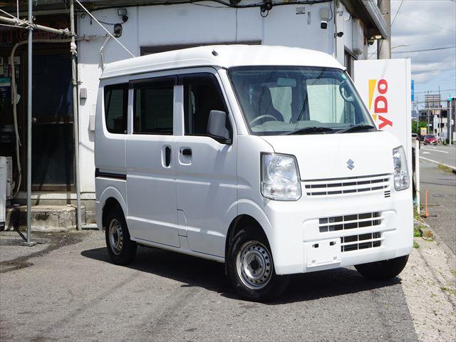 エブリイ 　福祉車両車いす移動車助手席側リヤシート付スロープ電動ウィンチ　手すり　４人乗り　ウィンチリモコンカロッツェリアナビ　キーレス　禁煙車　５ＧＳ　セカンド発進付　１年保証（6枚目）