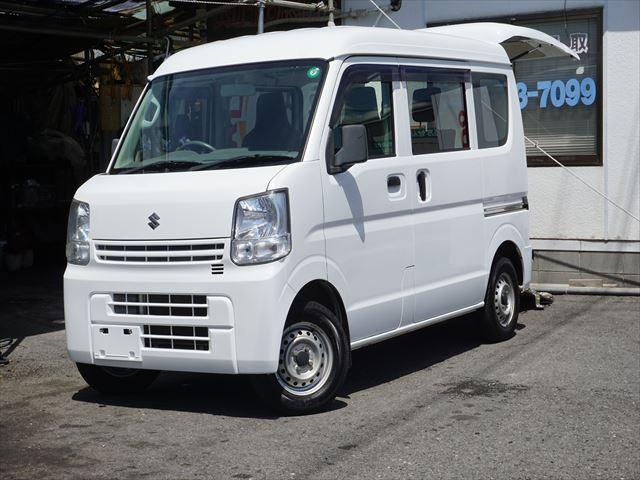 エブリイ 　福祉車両車いす移動車助手席側リヤシート付スロープ電動ウィンチ　手すり　４人乗り　ウィンチリモコンカロッツェリアナビ　キーレス　禁煙車　５ＧＳ　セカンド発進付　１年保証（7枚目）