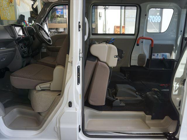 エブリイ 　福祉車両車いす移動車助手席側リヤシート付スロープ電動ウィンチ　手すり　４人乗り　ウィンチリモコンカロッツェリアナビ　キーレス　禁煙車　５ＧＳ　セカンド発進付　１年保証（71枚目）