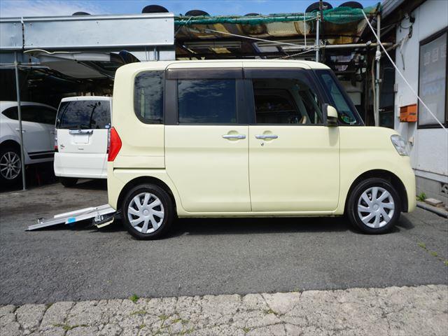 タント 　福祉車両　スローパーＬリヤシート付電動ウィンチウィンチリモコン手すり　禁煙車　ドラレコ　バイザー　キーレス　アイドリングストップ　１年保証（4枚目）