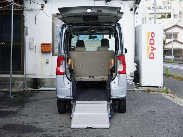 タント 　福祉車両スローパーＬリヤシト仕様　電動ウィンチ　ウィンチリモコン　電動固定装置禁煙車　キーレス　カロッツェリアナビテレビ　カロッツェリア前後ドラレコ　エコアイドル　１年保証（3枚目）