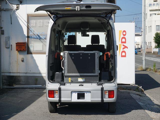 エブリイワゴン 　福祉車両車いす移動車分割式リヤシート　電動ウィンチ　ウィンチリモコン　車両非課税　スマートキー２個　エクリプスナビ　取説保証書　リヤヒーター　手すり　１年保証（23枚目）