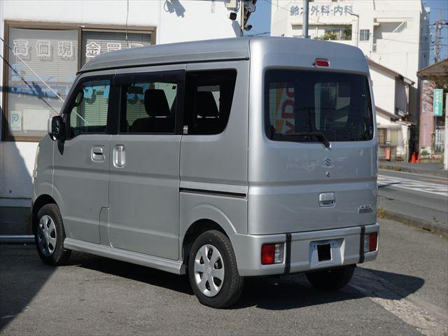 エブリイワゴン 　福祉車両車いす移動車分割式リヤシート　電動ウィンチ　ウィンチリモコン　車両非課税　スマートキー２個　エクリプスナビ　取説保証書　リヤヒーター　手すり　１年保証（72枚目）