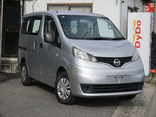 NV200バネットワゴン 福祉車両チェアキャブスロープ車いす2基 手すり 6人乗り 左オートステップ エクリプスナビバックカメラ 取説保証書 ETC(6枚目)