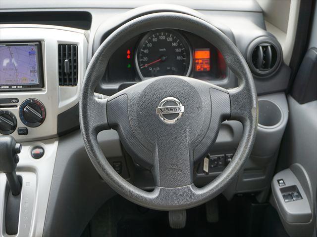 NV200バネットワゴン 福祉車両チェアキャブスロープ車いす2基 手すり 6人乗り 左オートステップ エクリプスナビバックカメラ 取説保証書 ETC(16枚目)