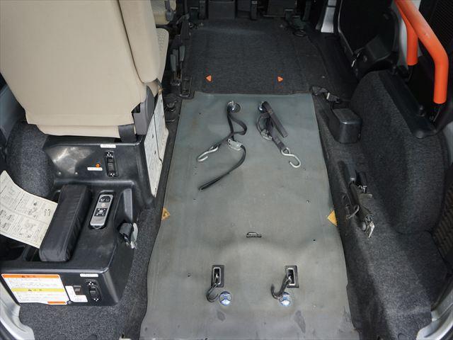 NV200バネットワゴン 福祉車両チェアキャブスロープ車いす2基 手すり 6人乗り 左オートステップ エクリプスナビバックカメラ 取説保証書 ETC(30枚目)