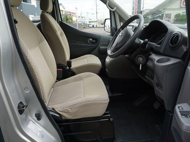 NV200バネットワゴン 福祉車両チェアキャブスロープ車いす2基 手すり 6人乗り 左オートステップ エクリプスナビバックカメラ 取説保証書 ETC(58枚目)