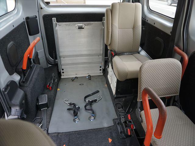 NV200バネットワゴン 福祉車両チェアキャブスロープ車いす2基 手すり 6人乗り 左オートステップ エクリプスナビバックカメラ 取説保証書 ETC(59枚目)