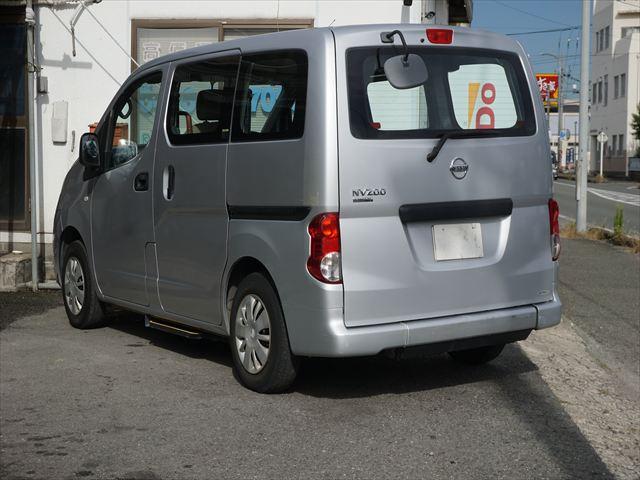 NV200バネットワゴン 福祉車両チェアキャブスロープ車いす2基 手すり 6人乗り 左オートステップ エクリプスナビバックカメラ 取説保証書 ETC(73枚目)