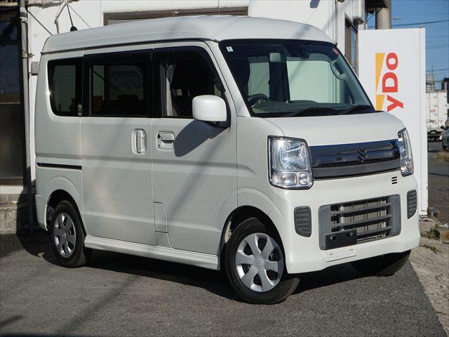 エブリイワゴン 福祉車両車いす移動車分割式リヤシート電動ウィンチ スマートキー 保証書 走行49423キロ 1年保証(6枚目)