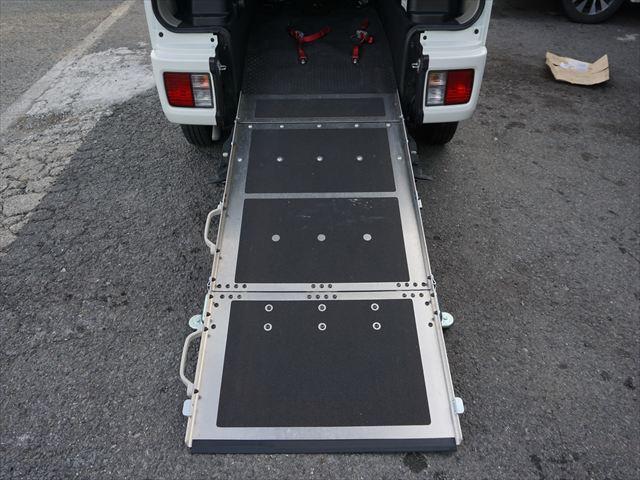 エブリイワゴン 福祉車両車いす移動車分割式リヤシート電動ウィンチ スマートキー 保証書 走行49423キロ 1年保証(36枚目)