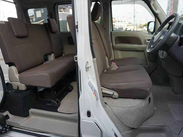 エブリイワゴン 福祉車両車いす移動車分割式リヤシート電動ウィンチ スマートキー 保証書 走行49423キロ 1年保証(42枚目)