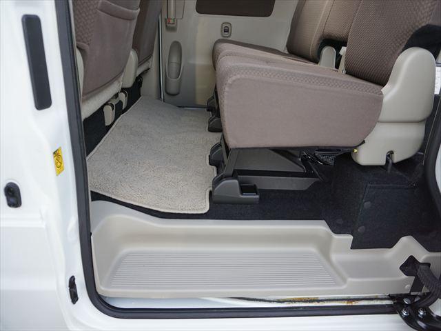 エブリイワゴン 福祉車両車いす移動車分割式リヤシート電動ウィンチ スマートキー 保証書 走行49423キロ 1年保証(61枚目)