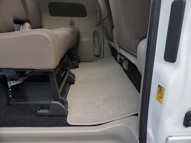 エブリイワゴン 福祉車両車いす移動車分割式リヤシート電動ウィンチ スマートキー 保証書 走行49423キロ 1年保証(62枚目)