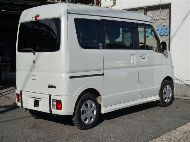 エブリイワゴン 福祉車両車いす移動車分割式リヤシート電動ウィンチ スマートキー 保証書 走行49423キロ 1年保証(66枚目)