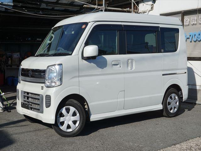 エブリイワゴン 福祉車両車いす移動車分割式リヤシート電動ウィンチ スマートキー 保証書 走行49423キロ 1年保証(68枚目)