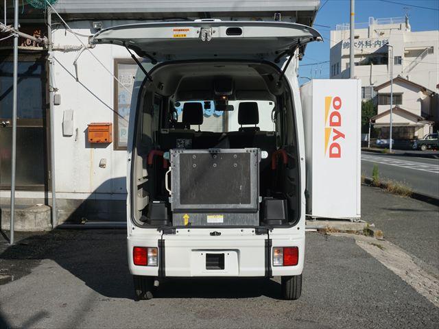 エブリイワゴン 福祉車両車いす移動車分割式リヤシート電動ウィンチ スマートキー 保証書 走行49423キロ 1年保証(72枚目)