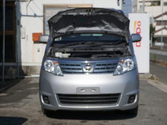 セレナ 　福祉車両チェアキャブスロープ車いす２名　２列目電動ウィンチ３列目後退防止ベルト　ナビバックカメラ　キーレス（74枚目）