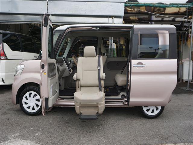 タント Xウェルキャブ助手席電動リフトアップシート リフトリモコン付 スマートキー 左パワードア ケンウッドナビ バックカメラ 取説 1年保証(61枚目)