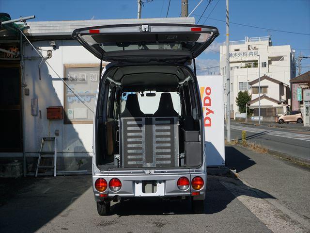 ミニキャブバン 福祉車両スロープ補助シート付車いす1名 禁煙車 取説保証書 キーレススペアキー ハーティーラン 8ナンバー ドライブレコーダー(22枚目)