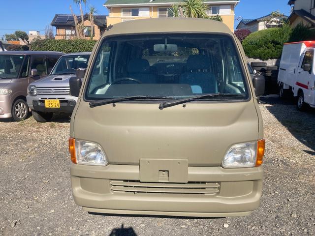 サンバーディアス ベース 5速MT スイッチ切替式4WD エアコン パワステ パワーウインドウ 後席分割シート 後席ヒーター 大型リアアンダーミラー タイミングベルト交換済み 色替(2枚目)