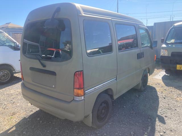 サンバーディアス ベース 5速MT スイッチ切替式4WD エアコン パワステ パワーウインドウ 後席分割シート 後席ヒーター 大型リアアンダーミラー タイミングベルト交換済み 色替(8枚目)