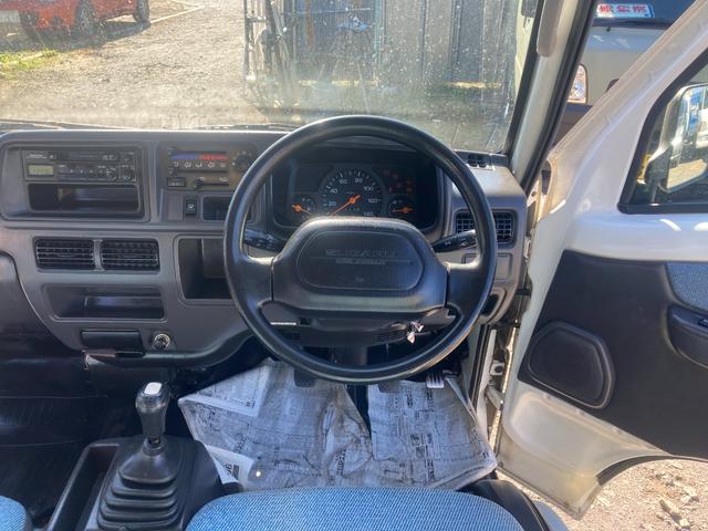 サンバーディアス ベース 5速MT スイッチ切替式4WD エアコン パワステ パワーウインドウ 後席分割シート 後席ヒーター 大型リアアンダーミラー タイミングベルト交換済み 色替(16枚目)