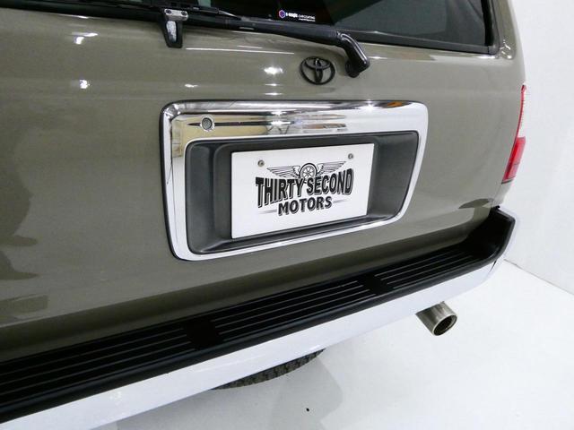 ハイラックスサーフ ＳＳＲ－Ｇ　ＮＥＷペイント・新品アルミホイール・タイヤ・リフトアップ・前後メッキバンパー・クラッシックグリル・ヘッドライト・４ランナー用フェンダーモール（23枚目）