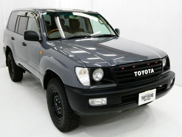 ランドクルーザー１００ ＶＸ　ＮＥＷペイント・２インチリフトアップ・新品タイヤ（7枚目）