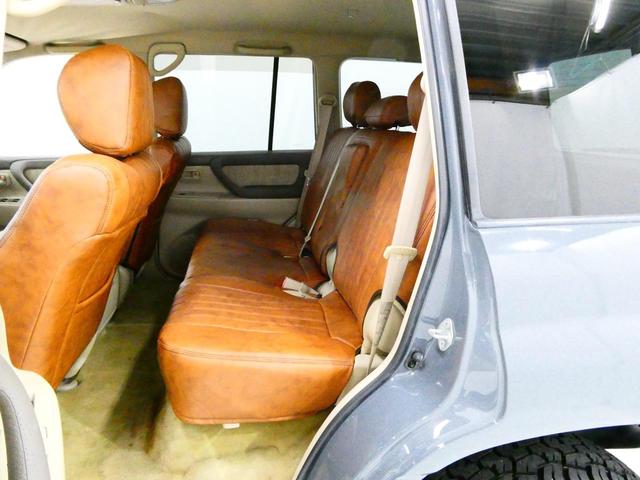 ランドクルーザー１００ ＶＸ　ＮＥＷペイント・２インチリフトアップ・新品タイヤ（37枚目）