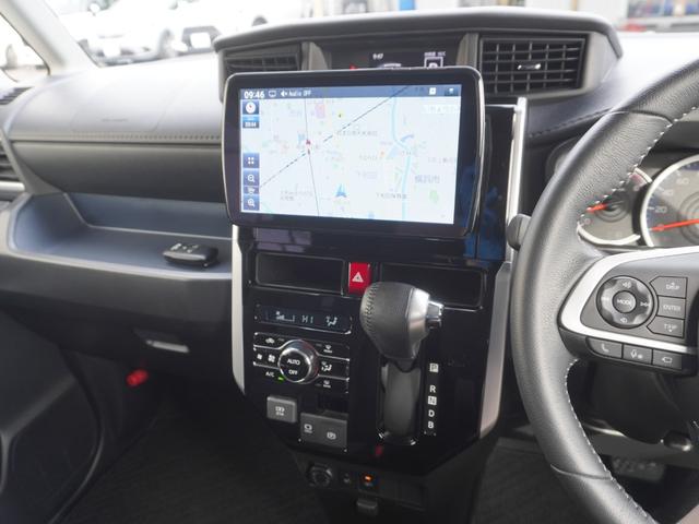 ルーミー カスタムＧ－Ｔ　全方位カメラ　ストラーダナビ　アンドロイドオート　アップルカープレイ　ＨＤＭＩ　フルセグＴＶ　スマートキー２個　ＥＴＣ　両側パワースライドドア　ドライブレコーダー　シートヒーター　レーダークルーズ（3枚目）