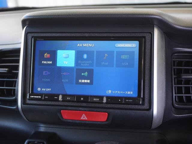 Ｎ－ＢＯＸ Ｇ　ＳＳパッケージ　カロッツェリアメモリーナビ　フルセグ　Ｂｌｕｅｔｏｏｔｈ　バックカメラ　ＥＴＣ　パワースライドドア　スマートキー２個　前席シートヒーター　前後ドライブレコーダー　取扱説明書　メンテナンスノート　禁煙車（6枚目）