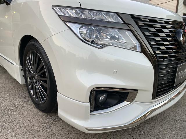 エルグランド 250ハイウェイスターS アーバンクロム 後期グリル 後期ヘッドライトモール TEIN車高調 後席モニター両側パワースライドドア アラウンドビューモニター(5枚目)