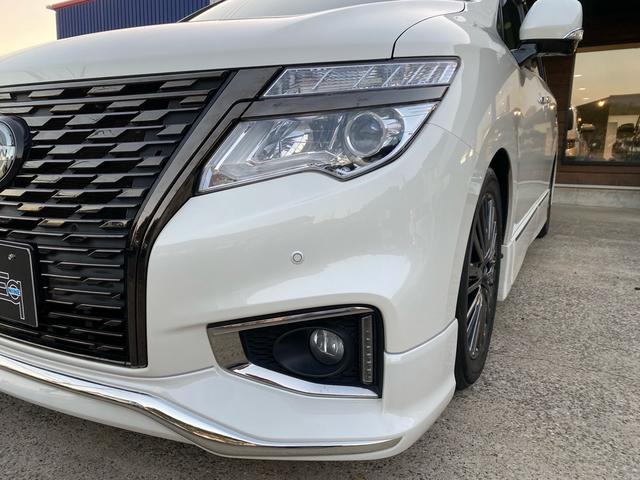 エルグランド 250ハイウェイスターS アーバンクロム 後期グリル 後期ヘッドライトモール TEIN車高調 後席モニター両側パワースライドドア アラウンドビューモニター(6枚目)