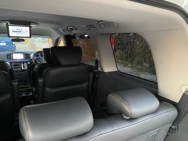 エルグランド 250ハイウェイスターS アーバンクロム 後期グリル 後期ヘッドライトモール TEIN車高調 後席モニター両側パワースライドドア アラウンドビューモニター(40枚目)