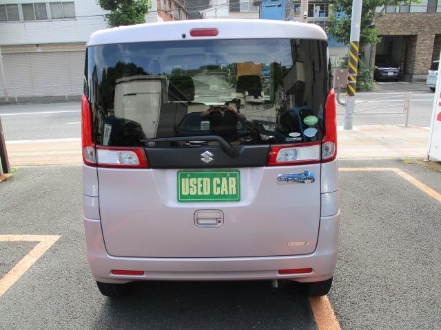 スペーシア Ｘ　社外ナビ　地デジ　左パワースライドドア　ドライブレコーダー　ワンオーナー　禁煙車　スマートキー　記録簿（4枚目）
