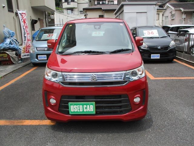 ワゴンＲスティングレー Ｘ　純正ナビ　ワンセグＴＶ　レーダーブレーキサポート　ＨＩＤライト　禁煙車　スマートキー（3枚目）