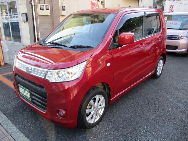 ワゴンＲスティングレー Ｘ　社外ナビ　ワンセグＴＶ　ワンオーナー　ドライブレコーダー　スマートキー　ＨＩＤライト（8枚目）