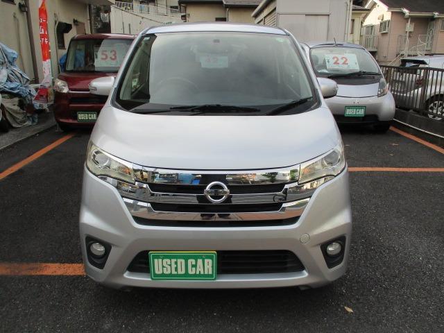 デイズ ハイウェイスター　Ｘ　純正ナビ　地デジ　バックカメラ　ＨＩＤライト　アイドリングストップ　スマートキー（3枚目）