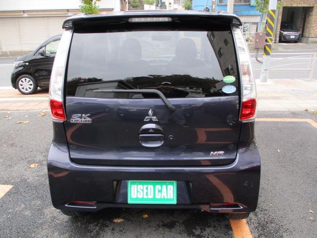 eKカスタム T ターボ 純正ナビ 地デジ バックカメラ スマートキー HIDライト(4枚目)