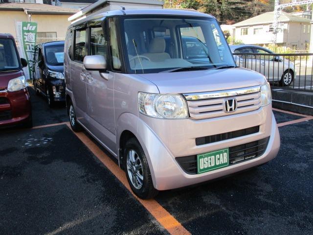 N-BOX G 社外ナビ ワンセグTV バックカメラ 両側スライドドア ETC 禁煙車 スマートキー Bluetooth接続(7枚目)