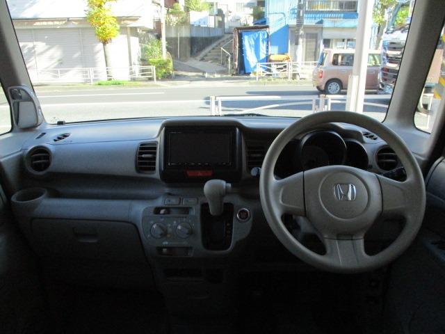 N-BOX G 社外ナビ ワンセグTV バックカメラ 両側スライドドア ETC 禁煙車 スマートキー Bluetooth接続(13枚目)