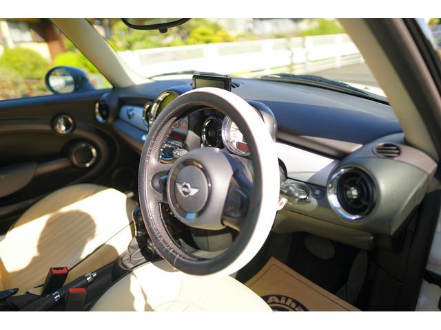 クーパー クラブマン サンルーフ ホワイトレザーカバー HID ETC 記録簿(44枚目)