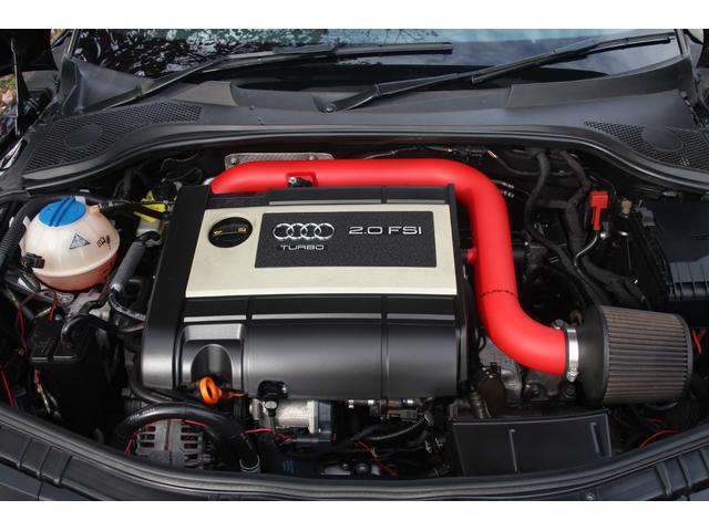 ＴＴクーペ ２．０ＴＦＳＩ　ＡＡ評価４．５点／社外フルエアロ／４本出しマフラー／ローダウン／社外ヘッドライト／エアクリ／ナビ／パドルシフト／ＨＩＤ／ＥＴＣ／キーレス／ＭＴモード／電動リアスポ（30枚目）